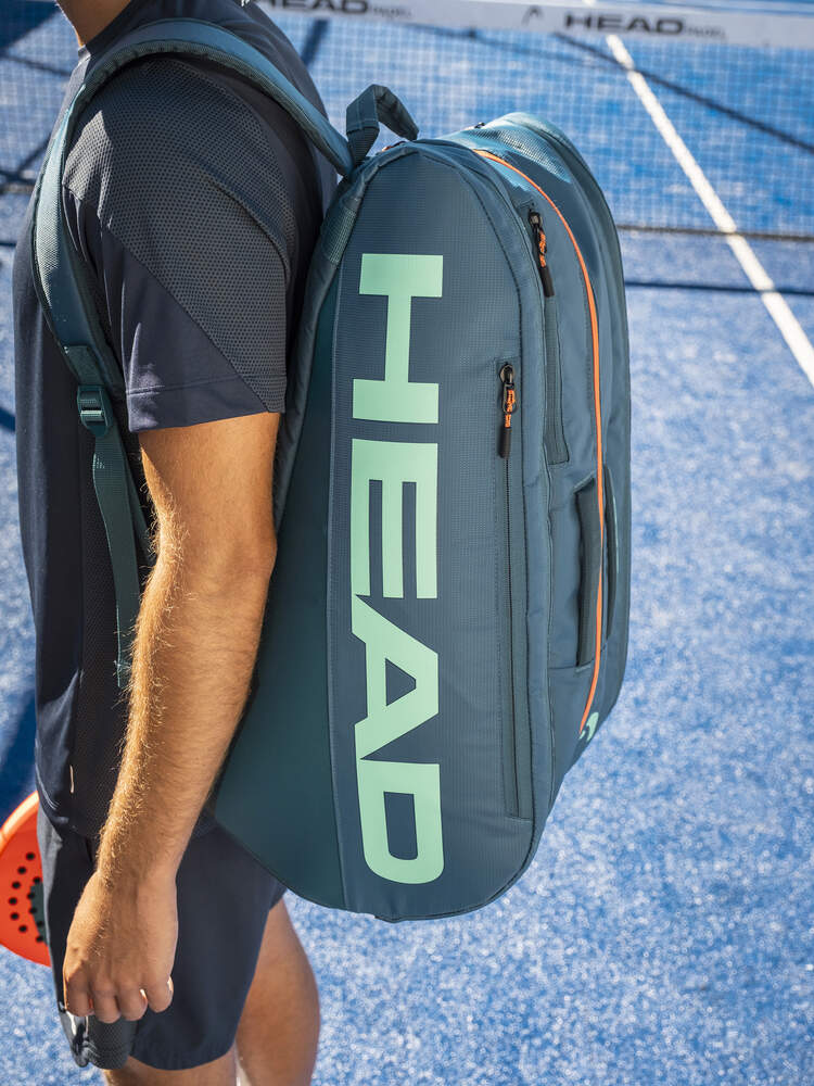 Head Tour Padel Bag L - green orange (GEOR)