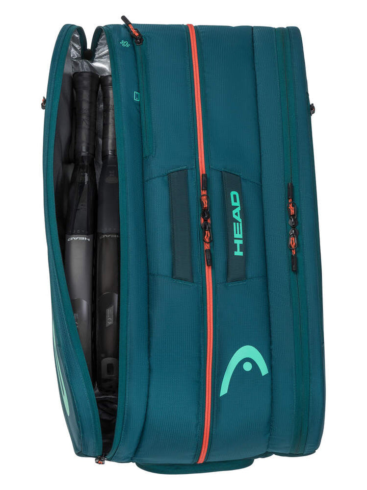 Head Tour Padel Bag L - green orange (GEOR)