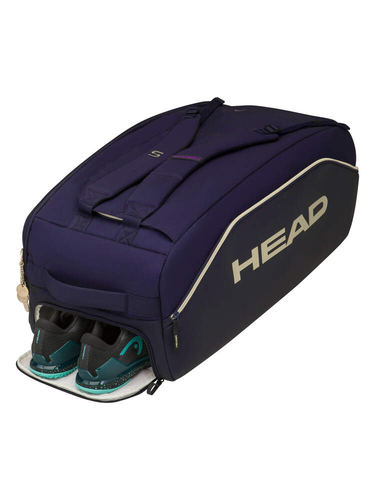 Head PRO X Duffle Bag L ZVEREV LTD NV - gold/dunkelblau/lila