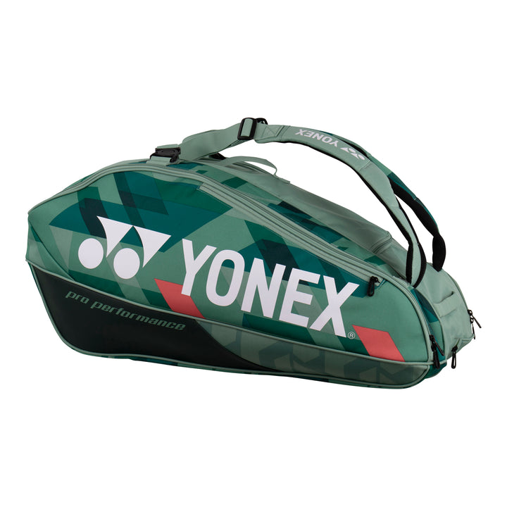Yonex Pro Racquet Bag - Olive green (9 PCS)